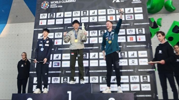 Putra Tri Ramadani World Climbing Series Praha 2026