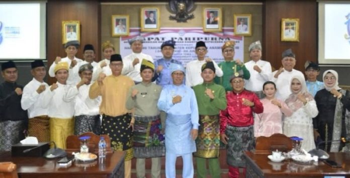 Sambutan Bupati Aneng di Sidang Paripurna DPRD Sambut HUT ke-18 Kabupaten Kepulauan Anambas
