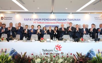 Telkom Tebar Dividen Rp21,9 Triliun, RUPST Pertahankan Direksi dan Setujui Buyback Rp4 Triliun Telkom Tebar Dividen Rp21,9 Triliun, RUPST Pertahankan Direksi dan Setujui Buyback Rp4 Triliun