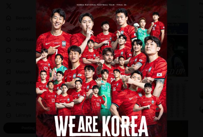 Tim Korea Selatan 2026 Profil Timnas Korea Selatan di Piala Dunia 2026, Taeguk Warriors Andalkan Son Heung-min dan Pemain Muda
