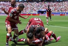 Qatar Raih Poin Perdana di Piala Dunia, Tahan Imbang Swiss 1-1 dalam Laga Dramatis Timnas Qatar berhasil meraih poin pertamanya di Piala Dunia 2026 setelah bermain imbang 1-1 melawan Swiss