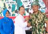 Amsakar Ucapkan Bertugas Kepada Danyonif 10 Marinir Batam Letkol Marinir Hariyono Amsakar Ucapkan Bertugas Kepada Danyonif 10 Marinir Batam Letkol Marinir Hariyono