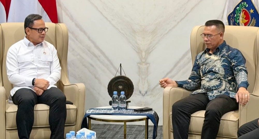 Bupati Aneng Temui Wamendagri Bima Arya 2