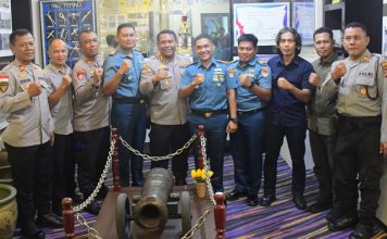 Perkuat Sinergi TNI-Polri, Danlanal Tarempa Sambut Kunjungan Kerja Kapolres Anambas Danlanal Tarempa Sambut Kunjungan Kerja Kapolres Anambas