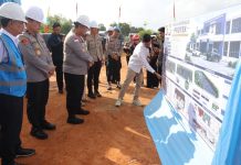 Kapolda Kepri Groundbreaking Gedung Satpas Prototipe Polresta untuk Layanan SIM Modern