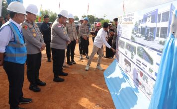 Kapolda Kepri Groundbreaking Gedung Satpas Prototipe Polresta untuk Layanan SIM Modern