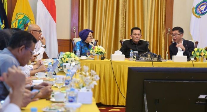 Gubernur menerima kunjungan jajaran Landmarks Berhad Group Treasure Bay Bintan