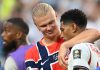 Candaan Bellingham dan Haaland Selama dan Usai Laga Inggris vs Norwegia Haaland dan Jude Belingham