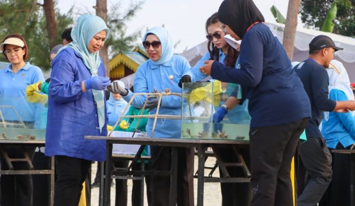 Istri Wapres RI Kunker ke Bintan, Peringati Hari Anak Nasional dengan Aksi Konservasi Laut