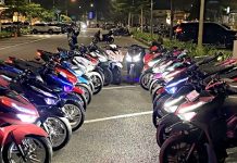 Vario Street Nation Satukan 55 Bikers Honda Vario Lewat Riding Malam di Batam Vario Street Nation Satukan 55 Bikers Honda Vario Lewat Riding Malam di Batam