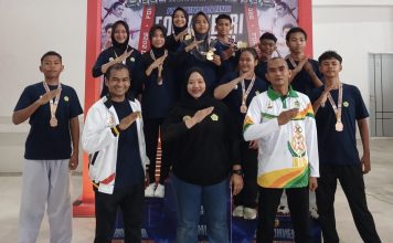 Karate Popda Kepri X Berakhir, Karimun Raih 3 Emas dan Finis di Posisi Kedua
