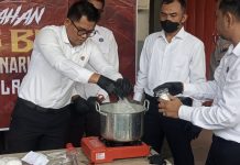 Polres Karimun Musnahkan 747 Gram Sabu, Ribuan Jiwa Terselamatkan dari Bahaya Narkoba