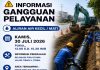 Info Gangguan Air Bersih Dampak Relokasi Pipa Jalur Utama Tiban V Info Gangguan Air Bersih Dampak Relokasi Pipa Jalur Utama Tiban V