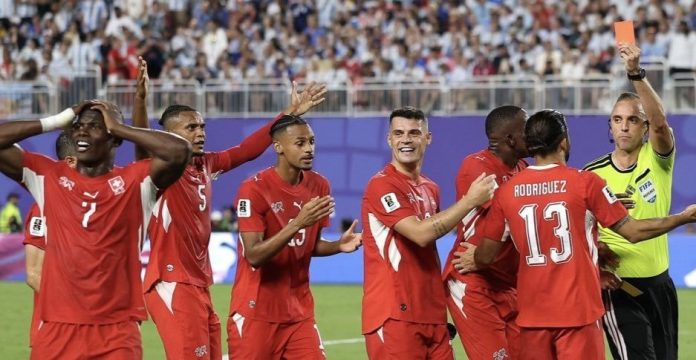 Kontroversi Kartu Merah, Argentina Singkirkan Swiss 3-1 dan Semifinal Tantang Inggris Kontroversi Kartu Merah, Argentina Singkirkan Swiss 3-1 dan Semifinal Tantang Inggris