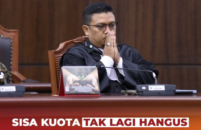 Mahkamah Konstitusi Sidang Sisa Kuota Mahkamah Konstitusi