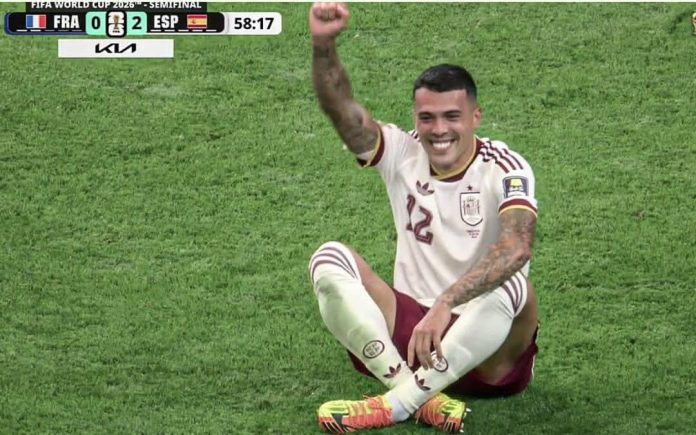 Pedoro Spanyol Prancis 2026 Pedro Porro menggandakan