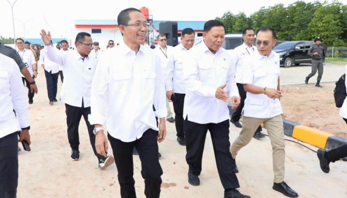 Peluncuran berlangsung di Balai Pertemuan Kampung Nelayan Merah Putih (KNMP) Sembulang Batam Jadi Pilot Project SiTaskin Pesisir