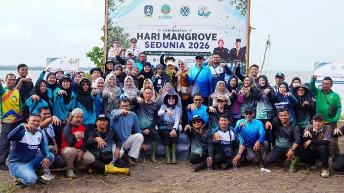 Pemprov Kepri Tanam 1.000 Mangrove di Pulau Dompak Pemprov Kepri Tanam 1.000 Mangrove di Pulau Dompak