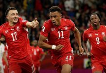 Tampil Efektif, Swiss Singkirkan Aljazair 2-0 dan Melaju ke Babak 16 Besar Piala Dunia 2026 Swiss Singkirkan Aljazair 2-0