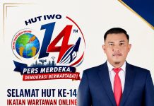 HUT IWO ke-14, Dr Edwar Kelvin: Wartawan Perjuangkan Kebenaran, Bukan Korban Kepentingan