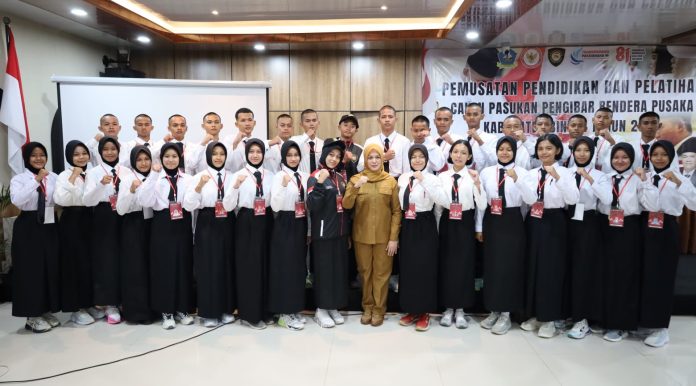 Harapan Wakil Bupati Deby ke 33 Pelajar yang Jalani Pusdiklat Paskibraka Bintan 2026