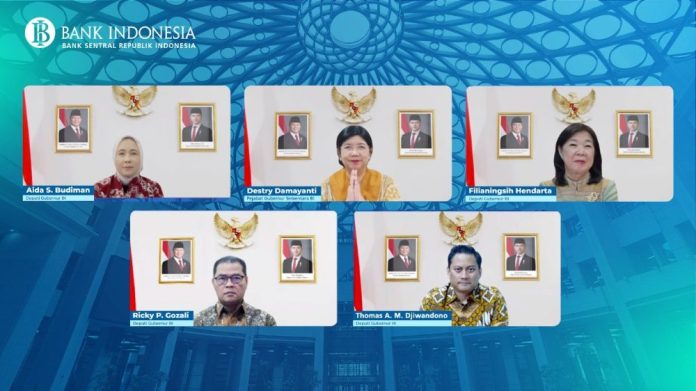 Bank Indonesia suku bunga acuan atau BI-Rate sebesar 5,75 persen