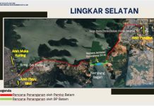 Berikut Rute Pembangunan Jalan Lingkar Baru Mulai Lingkar Utara hingga Selatan Batam