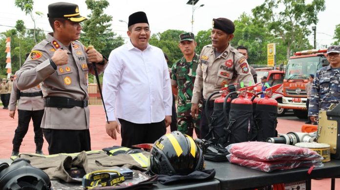 Bupati Bintan Roby Kurniawan Karhutla Bupati Bintan, Roby Kurniawan, bahkan tegas menyatakan terkait maraknya dugaan pembakaran lahan yang disengaja