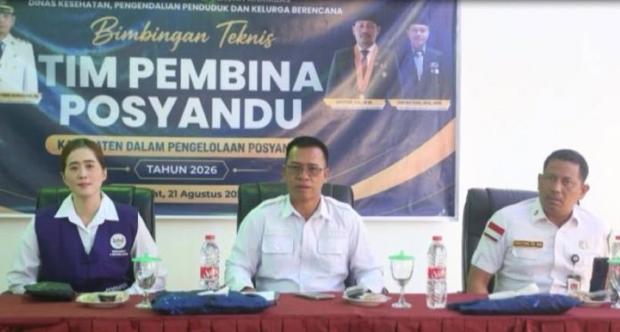 Bupati dan Ketua TP PKK Anambas Buka Bimbingan Teknis Pembina Posyandu Bupati dan Ketua TP PKK Anambas Buka Bimbingan Teknis Pembina Posyandu