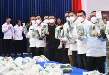 Gubernur Kepri Apresiasi Sinergi Aparat Ungkap 1,3 Ton Ketamine di Perairan Bintan Gubernur Kepulauan Riau Ansar Ahmad mengapresiasi sinergi aparat gagalkan penyelundupan 1,3 ton ketamine