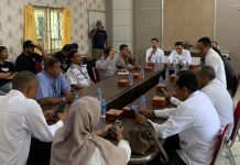 Camat Meral Dukung Penataan Parkir oleh PT MSM TMS, Sosialisasi Bersama Tokoh Masyarakat Karimun PT MSM Tiga Matra Satria (TMS), menggandeng tokoh masyarakat,