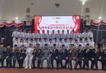 Bupati Kukuhkan 32 Paskibraka Karimun, Fokus dan Emban Tanggung Jawab