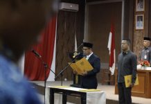 Perkuat Pelayanan Publik, Pemkab Karimun Lantik 95 PNS dan Pejabat Fungsional pengambilan sumpah PNS Formasi 2024 dan pelantikan pejabat fungsional 2026