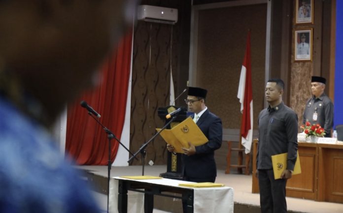 pengambilan sumpah PNS Formasi 2024 dan pelantikan pejabat fungsional 2026