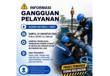 Info Gangguan Air Dampak Perbaikan Pompa di Instalasi PAM Sei Ladi Info Gangguan Air Dampak Perbaikan Pompa di Instalasi PAM Sei Ladi