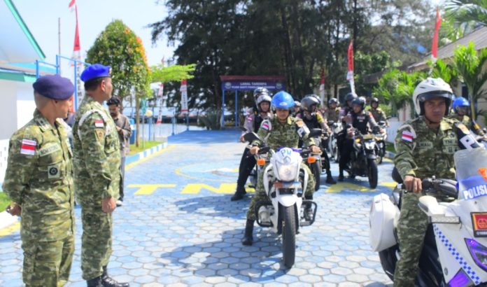 Jelang HUT ke-81 RI, Lanal Tarempa dan TNI-Polri Perkuat Patroli dan Kewaspadaan Wilayah
