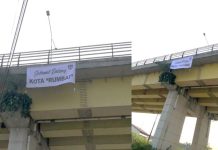 Spanduk Selamat Datang “Kota Rumbai” Muncul di Jembatan Siak IV, Wacana Pemekaran Kembali Menguat Jembatan Rumbai Riau