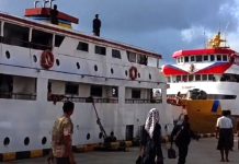 KM Permata Obi Tabrak KM Queen Mary di Pelabuhan Jailolo, Diduga Dipicu Angin Kencang dan Arus Kuat KM Permata Obi Halmahera