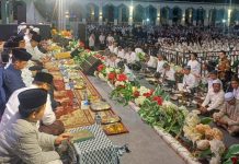Ribu Jamaah Padati Kepri Bersholawat 3 Masjid Agung Raja Hamidah Batam Centre Masjid Agung Raja Hamidah Kepri Bersholawat 3