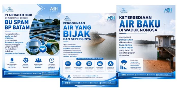 Pasokan Air Waduk Nongsa Menyusut Pasokan Air Waduk Nongsa Menyusut, Layanan Air Bersih di Batam Berpotensi Bergeser