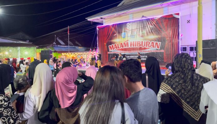 Pentas Seni HUT RI ke-81 di Jemaja