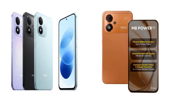 Redmi Note 17 vs Poco M8 Power, Duel HP Murah dengan Baterai 8.000 mAh