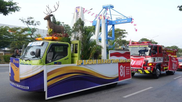 Semarak HUT ke-81 RI, BP Batam Turut Meriahkan Pawai Pembangunan Semarak HUT ke-81 RI, BP Batam Turut Meriahkan Pawai Pembangunan
