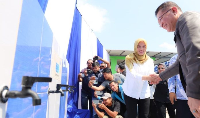 Sucofindo Persero bantuan sumur bor air bersih di Desa Toapaya Selatan Sucofindo Persero bantuan sumur bor air bersih di Desa Toapaya Selatan