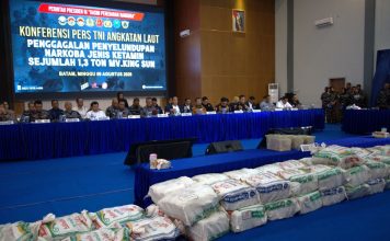 Tiga Bulan Dipantau, Kapal King Sun Bawa 1,3 Ton Ketamin Diamankan di Berakit Bintan Tiga Bulan Dipantau, Kapal King Sun Bawa 1,3 Ton Ketamin Diamankan di Berakit Bintan