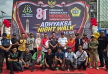 OSIS SMA Negeri 3 Kundur Juara Pertama Adhyaksa Night Walk 45 Kilometer Regu OSIS SMA Negeri 3 Kundur berhasil meraih juara pertama