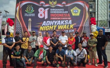 OSIS SMA Negeri 3 Kundur Juara Pertama Adhyaksa Night Walk 45 Kilometer Regu OSIS SMA Negeri 3 Kundur berhasil meraih juara pertama