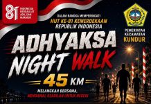 Adhyaksa Night Walk 45 Kilometer Meriahkan HUT ke-81 RI di Kundur