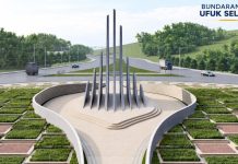 Bundaran Simpang Barelang Diberi Nama Bundaran Ufuk Selatan dan Jadi Landmark Baru Kota Batam Bundaran Ufuk Selatan
