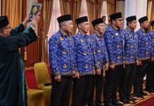 Gubernur Kepri Lantik Pejabat Eselon II dan III Baru, Tiga Jabatan Kadis “Kosong” Gubernur Ansar Lantik Pejabat Eselon 1